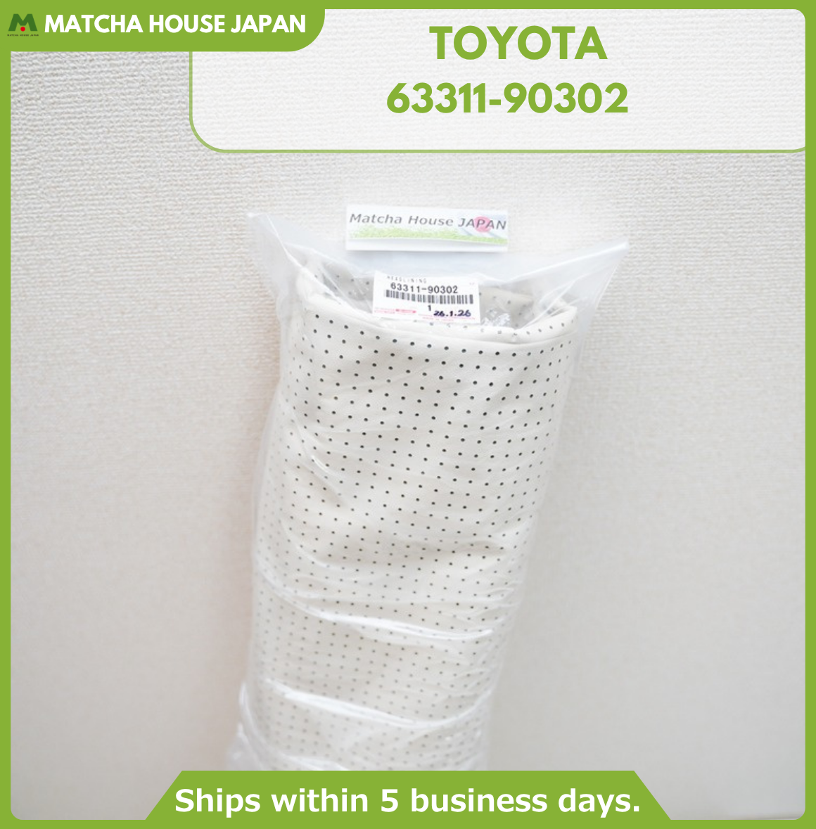 TOYOTA Genuine Land Cruiser BJ40 BJ42 FJ40 Roof Headliner Headlining 63311-90302