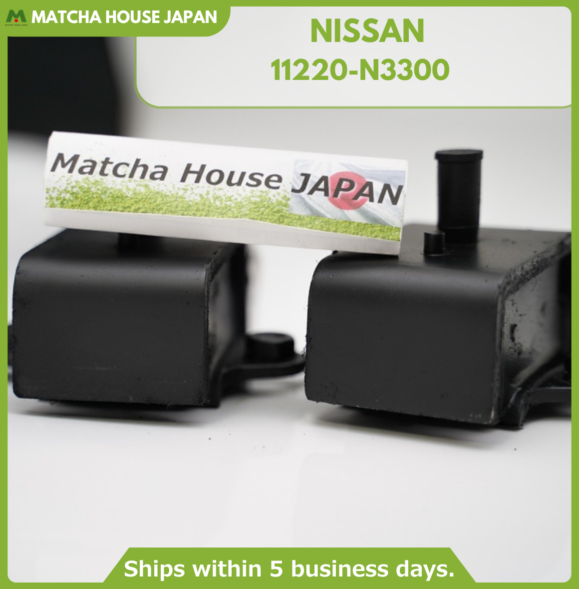 Nissan Genuine Datsun 240Z 260Z 280Z Engine Rubber Mount Set of 2 11220-N3300 ×2 - Image 6