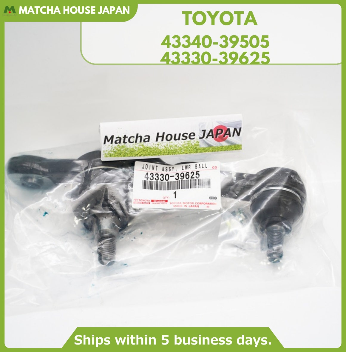 Toyota Lexus Genuine 43340-39505 43330-39625 Front Lower Ball Joint LH RH Joints - Image 7