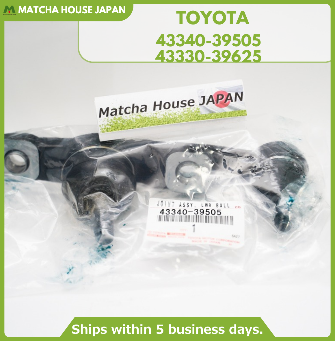 Toyota Lexus Genuine 43340-39505 43330-39625 Front Lower Ball Joint LH RH Joints - Image 5