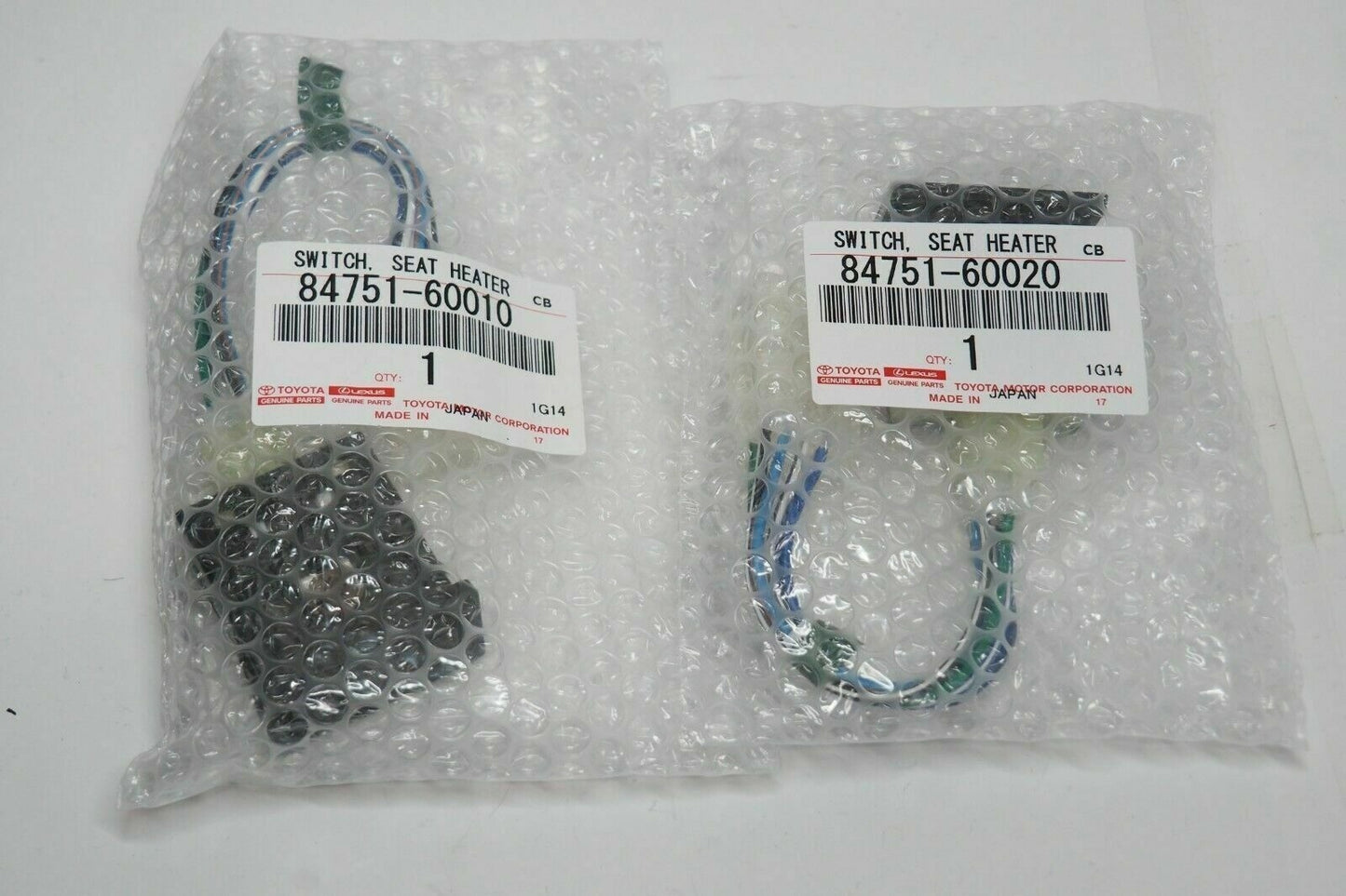 TOYOTA Genuine LAND CRUISER VAN FJ80 FZJ80 HDJ80 HZJ81 SEAT HEATER SWITCH Lh &Rh - Image 10