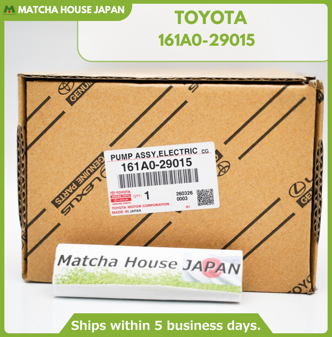 TOYOTA GENUINE 1.8L 1.5 Prius V/C LEXUS CT200H Electric Water Pump 161A0-29015 - Image 2