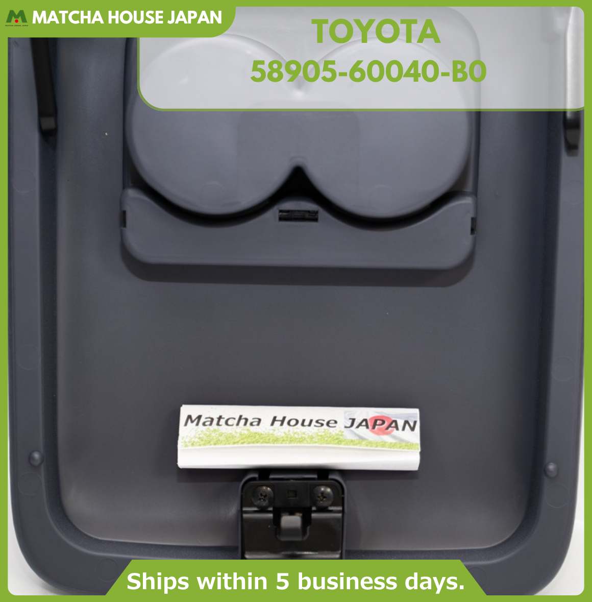 TOYOTA Genuine Land Cruiser Prado 90 Center Console Lid Cover Cup Drink Holder - Image 9