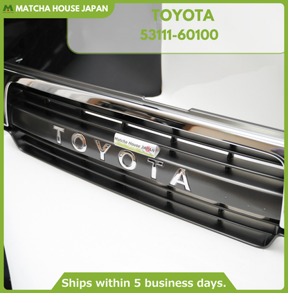 Toyota Genuine Land Cruiser 91-94 FZJ80 FJ80 Front Radiator Grille 53111-60100