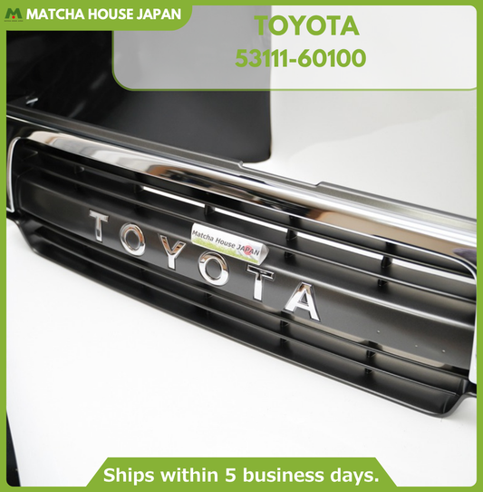 Toyota Genuine Land Cruiser 91-94 FZJ80 FJ80 Front Radiator Grille 53111-60100