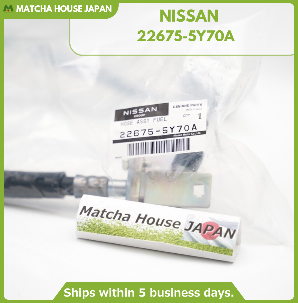New Nissan Genuine 2000-2002 Maxima Infiniti Fuel Damper Assy 22675-5Y70A Japan - Image 2