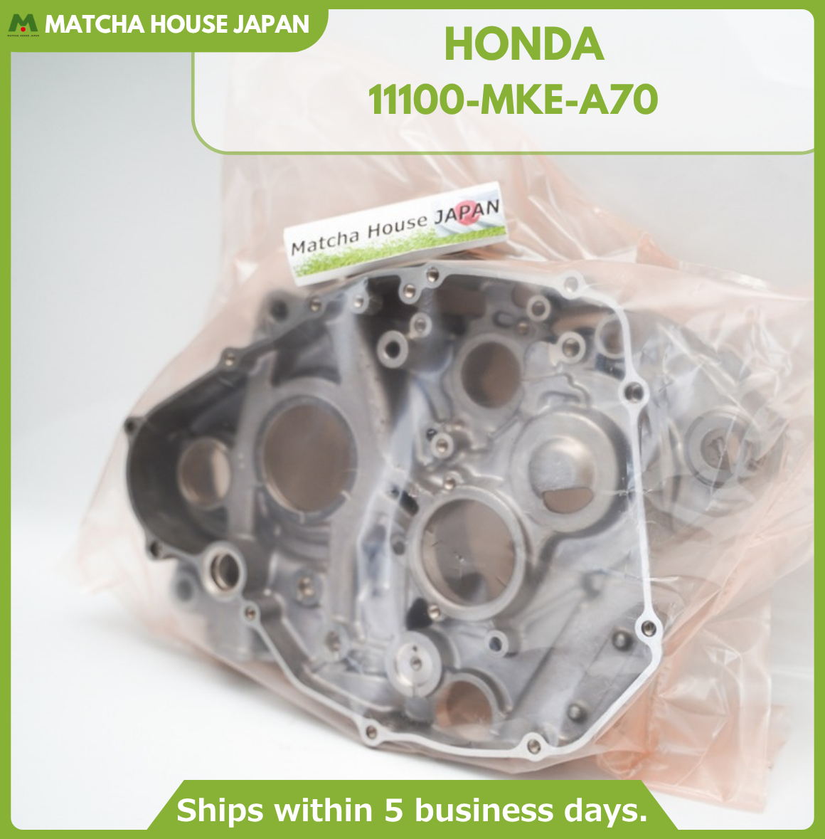 Honda Genuine OEM 2019-2024 CRF450R CRF450RX R. CRANKCASE 11100-MKE-A70 NEW - Image 9