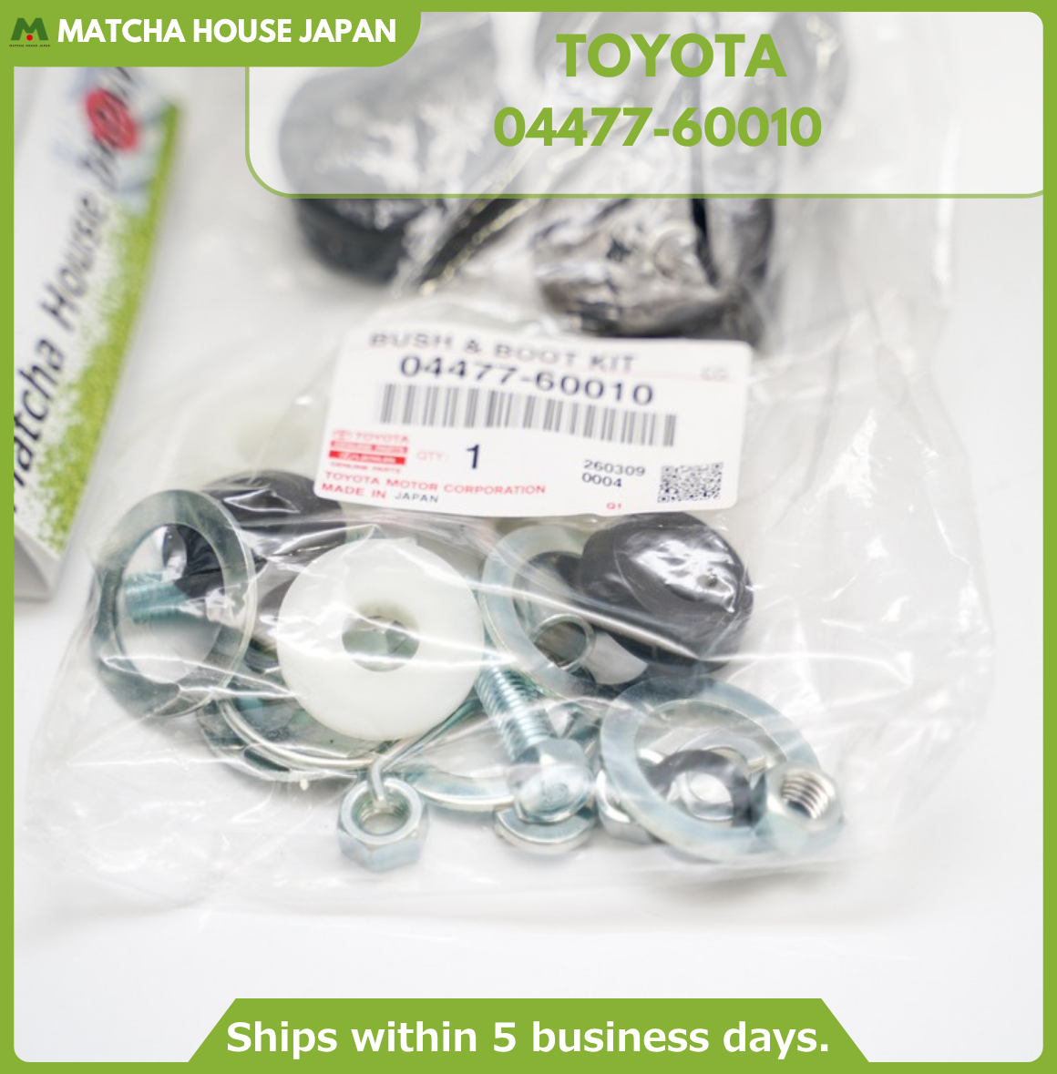 TOYOTA Genuine HILUX 2WD Load Sensing Spring Bush & Boot Kit 04477-60010 NEW - Image 2