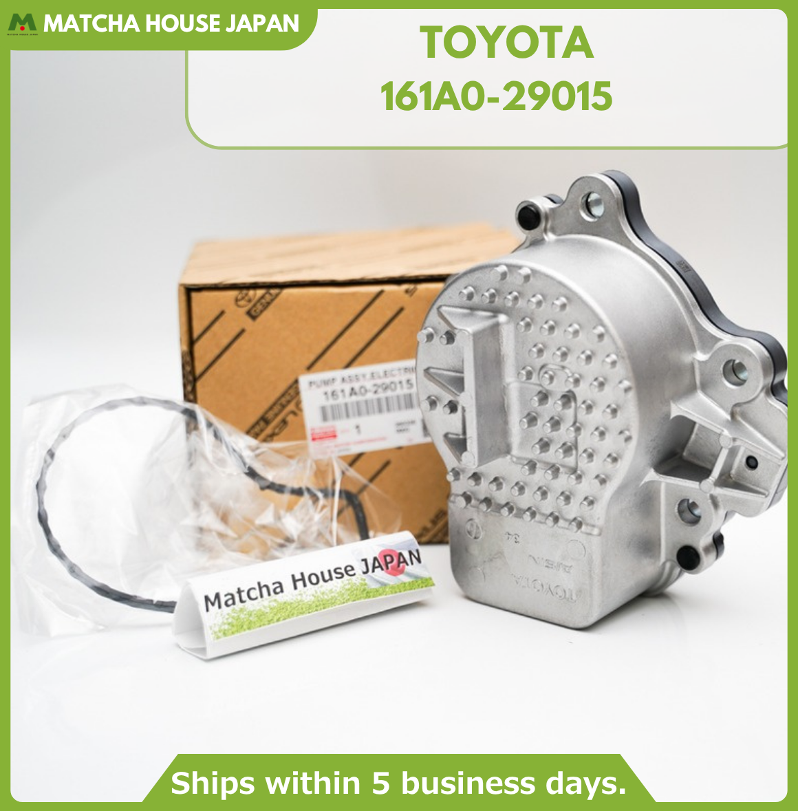 TOYOTA GENUINE 1.8L 1.5 Prius V/C LEXUS CT200H Electric Water Pump 161A0-29015
