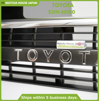 Toyota Genuine Land Cruiser 91-94 FZJ80 FJ80 Front Radiator Grille 53111-60100 - Image 3