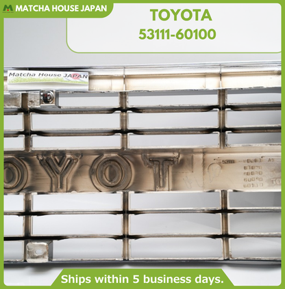 Toyota Genuine Land Cruiser 91-94 FZJ80 FJ80 Front Radiator Grille 53111-60100 - Image 7