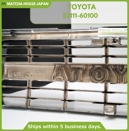 Toyota Genuine Land Cruiser 91-94 FZJ80 FJ80 Front Radiator Grille 53111-60100 - Image 6