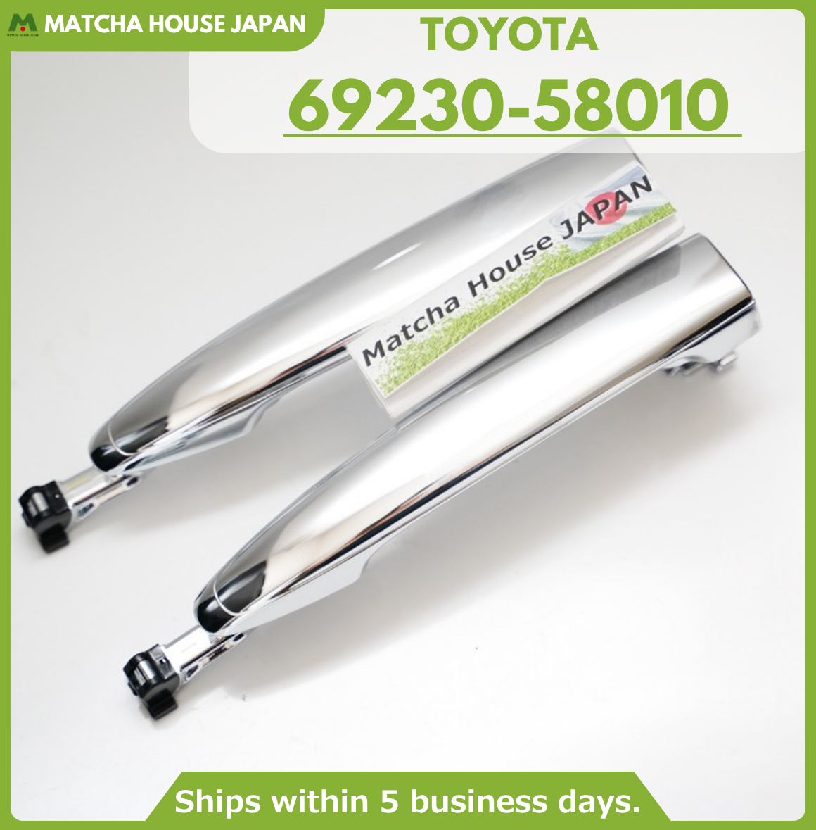 TOYOTA Alphard Noah Chrome Outer Door Handle Set of 2 69230-58010 - Image 4