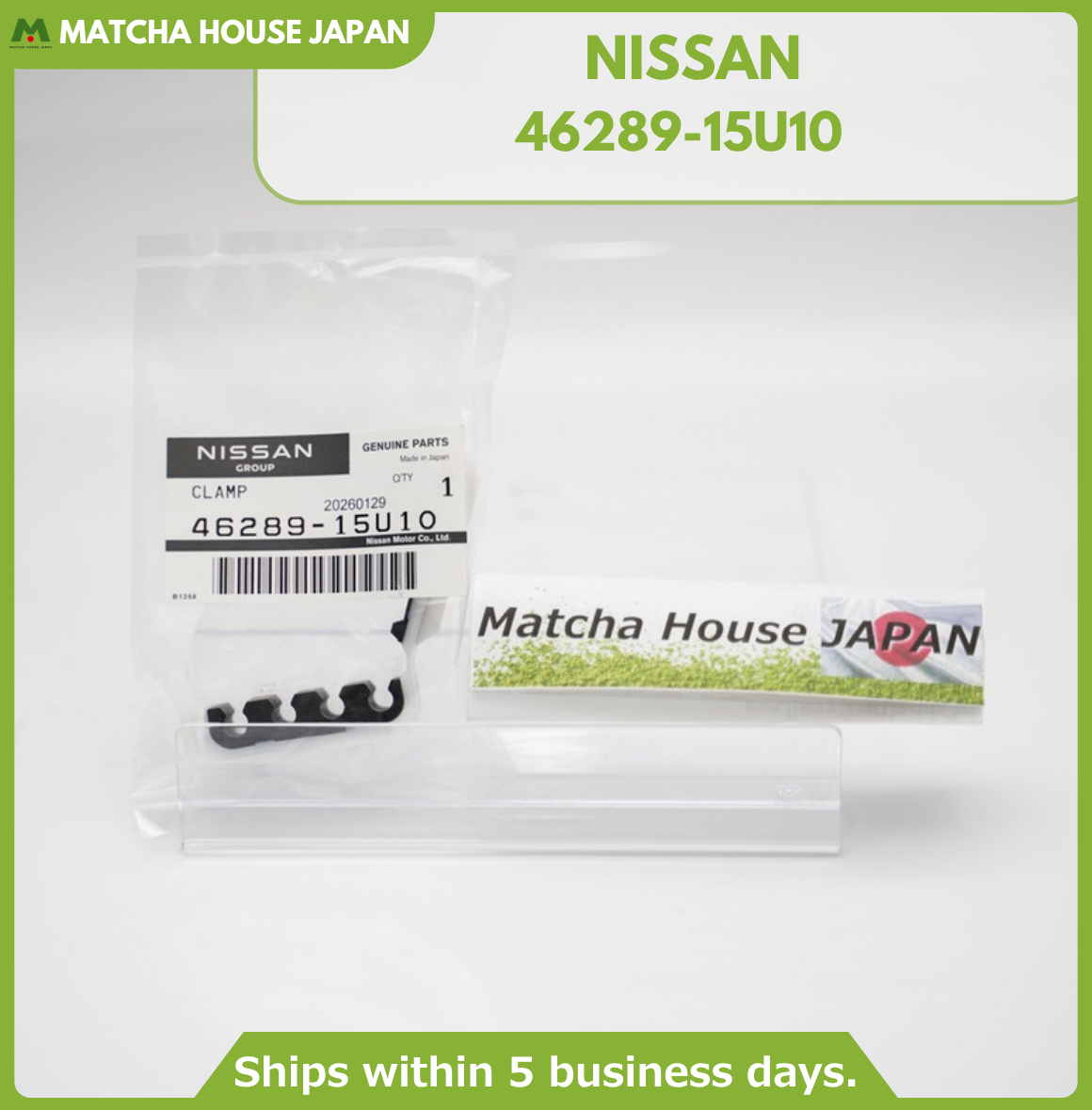 x3 set Nissan Genuine Skyline BCNR33 R33 BNR34 R34 Brake pipe clamp 46289-15U10 - Image 4