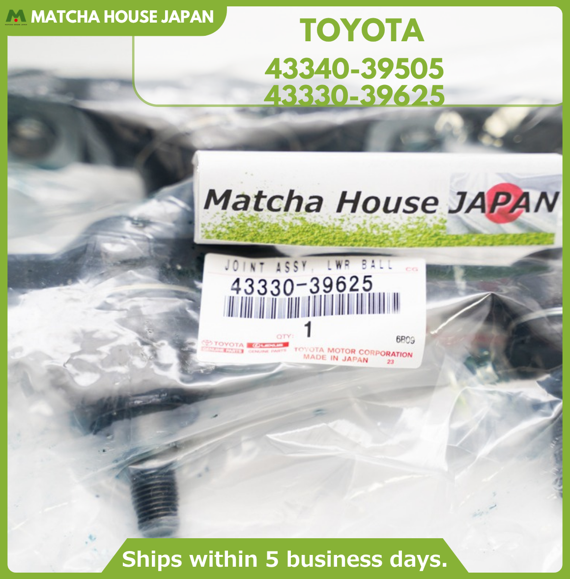 Toyota Lexus Genuine 43340-39505 43330-39625 Front Lower Ball Joint LH RH Joints - Image 4