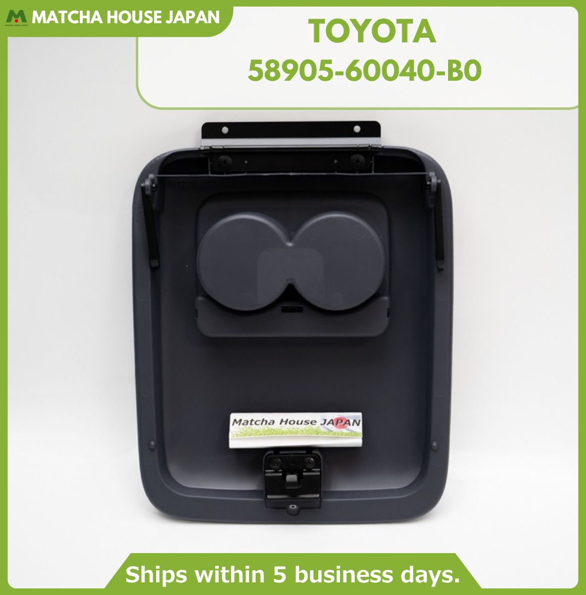 TOYOTA Genuine Land Cruiser Prado 90 Center Console Lid Cover Cup Drink Holder - Image 4
