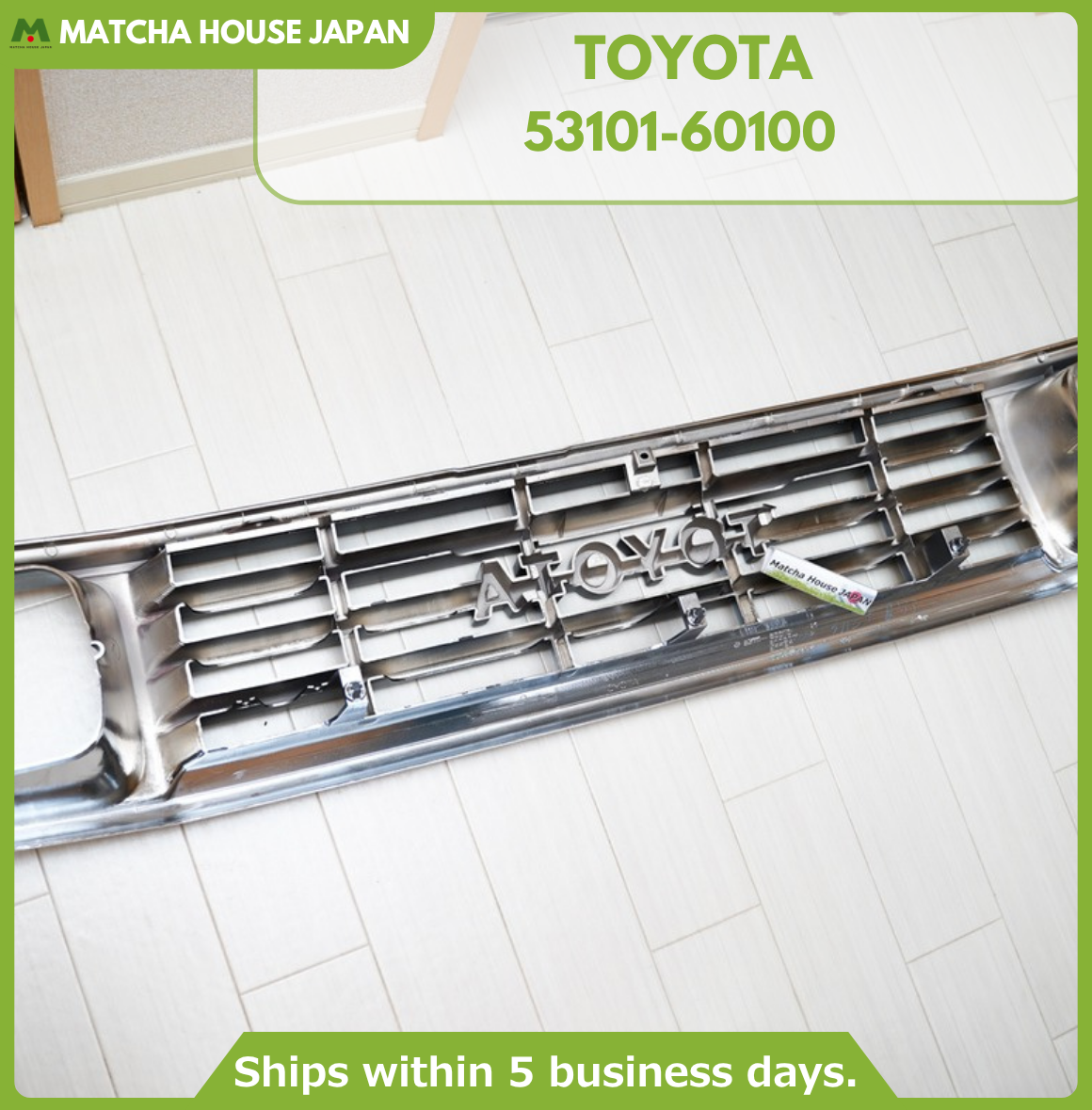 TOYOTA Genuine Land Cruiser 70 KZJ7# LJ7# RJ7# Front Radiator Grille 53101-60100 - Image 8