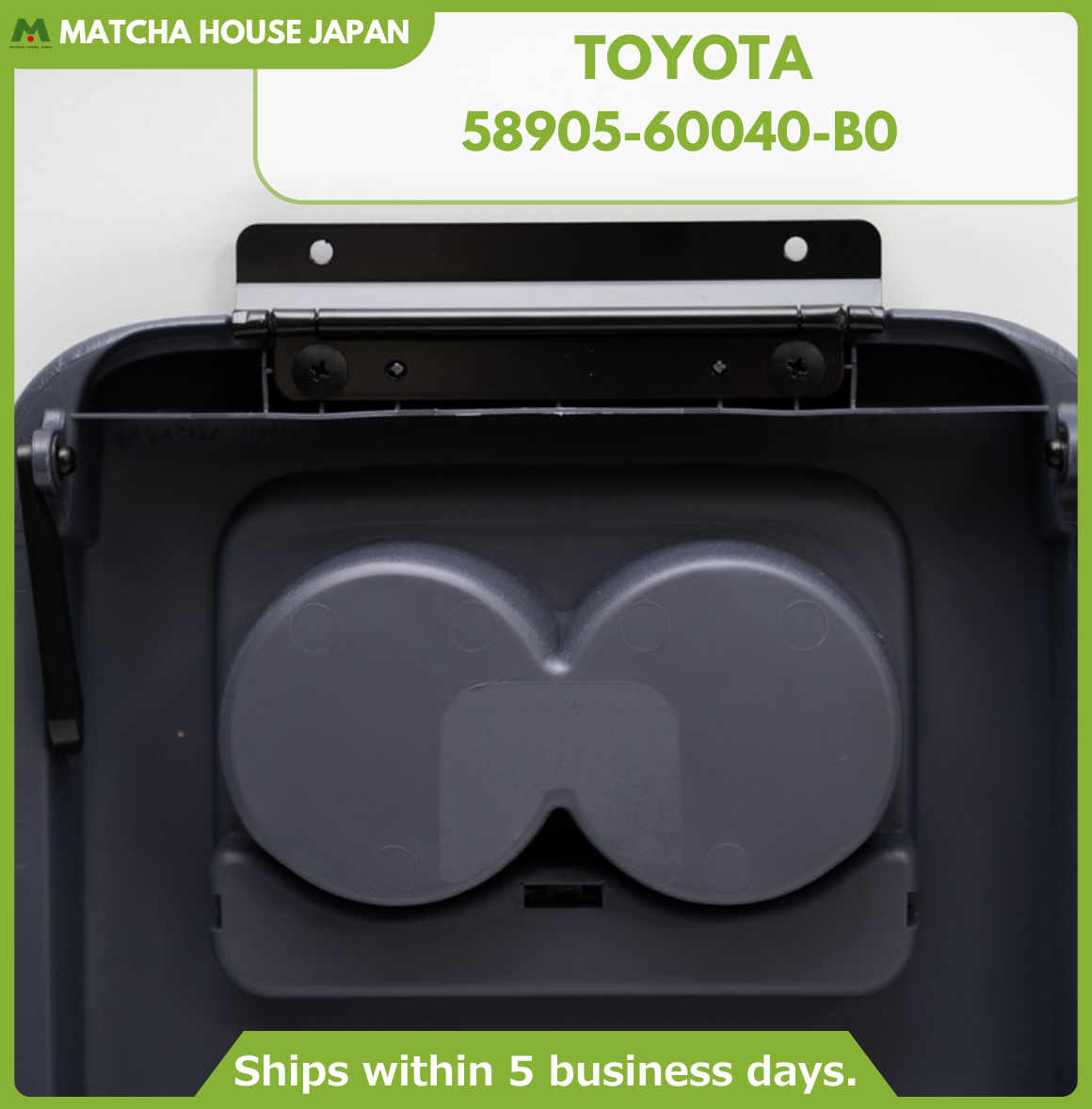 TOYOTA Genuine Land Cruiser Prado 90 Center Console Lid Cover Cup Drink Holder - Image 8