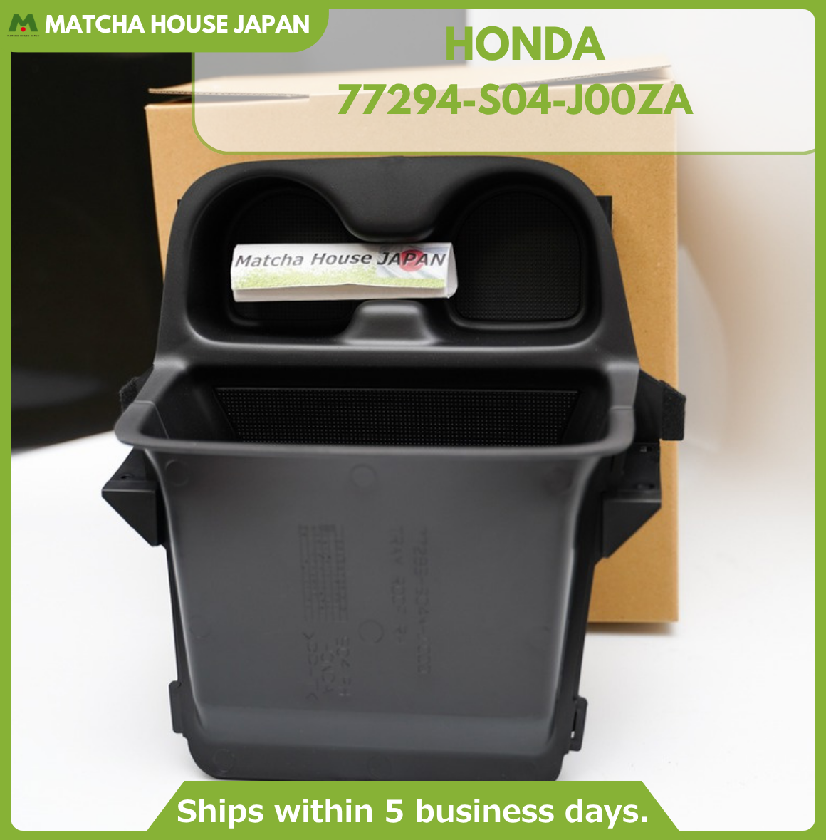 HONDA GENUINE OEM (96-00) CIVIC EK1 2 3 4 CUP HOLDER CONSOLE 77294-S04-J00ZA - Image 2