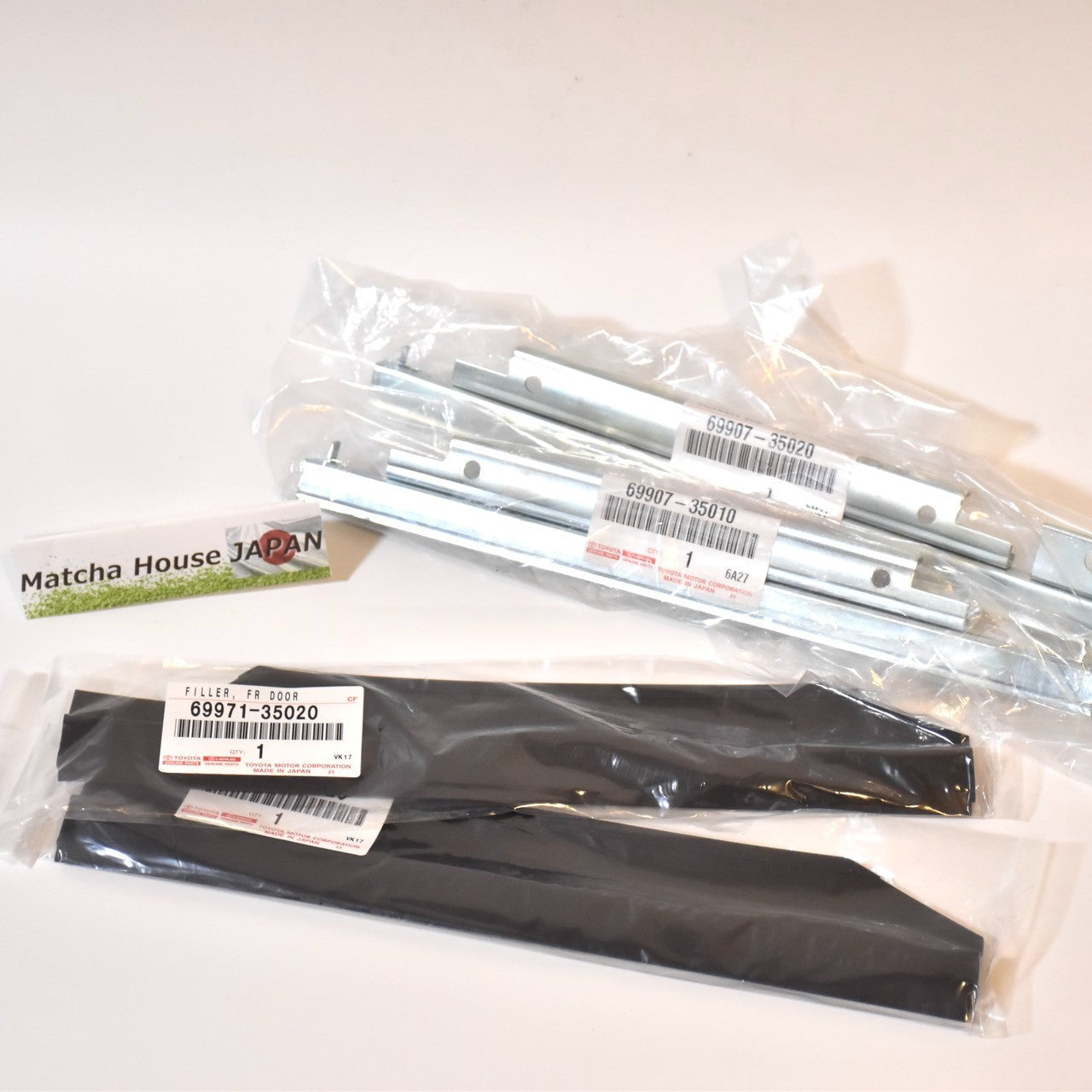 TOYOTA OEM 4RUNNER 90-95 Genuine Back Window Regulator Track Channel Repair Kit
