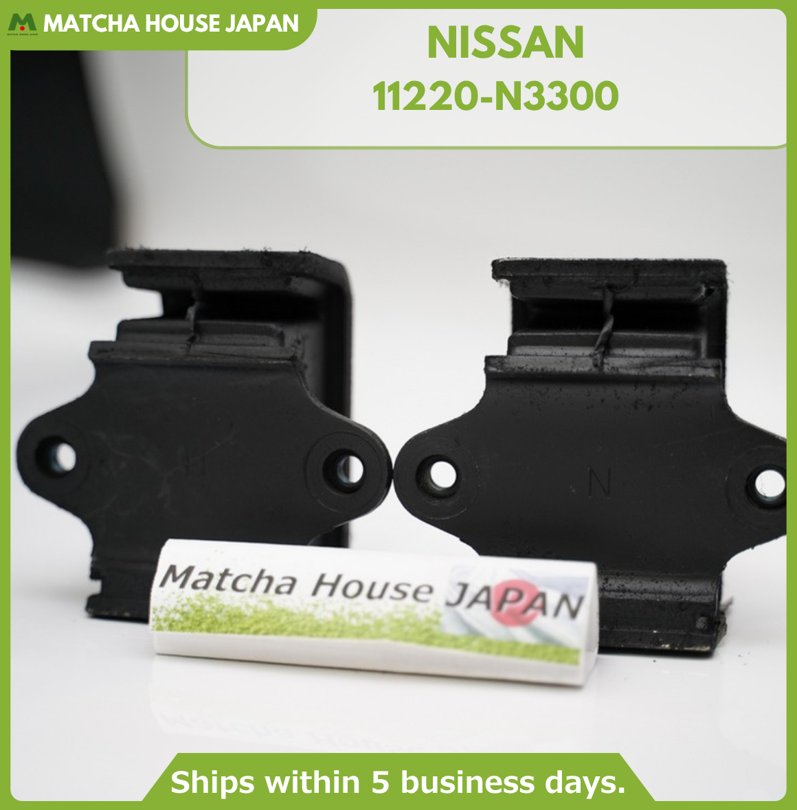 Nissan Genuine Datsun 240Z 260Z 280Z Engine Rubber Mount Set of 2 11220-N3300 ×2 - Image 8