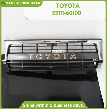 Toyota Genuine Land Cruiser 91-94 FZJ80 FJ80 Front Radiator Grille 53111-60100 - Image 10