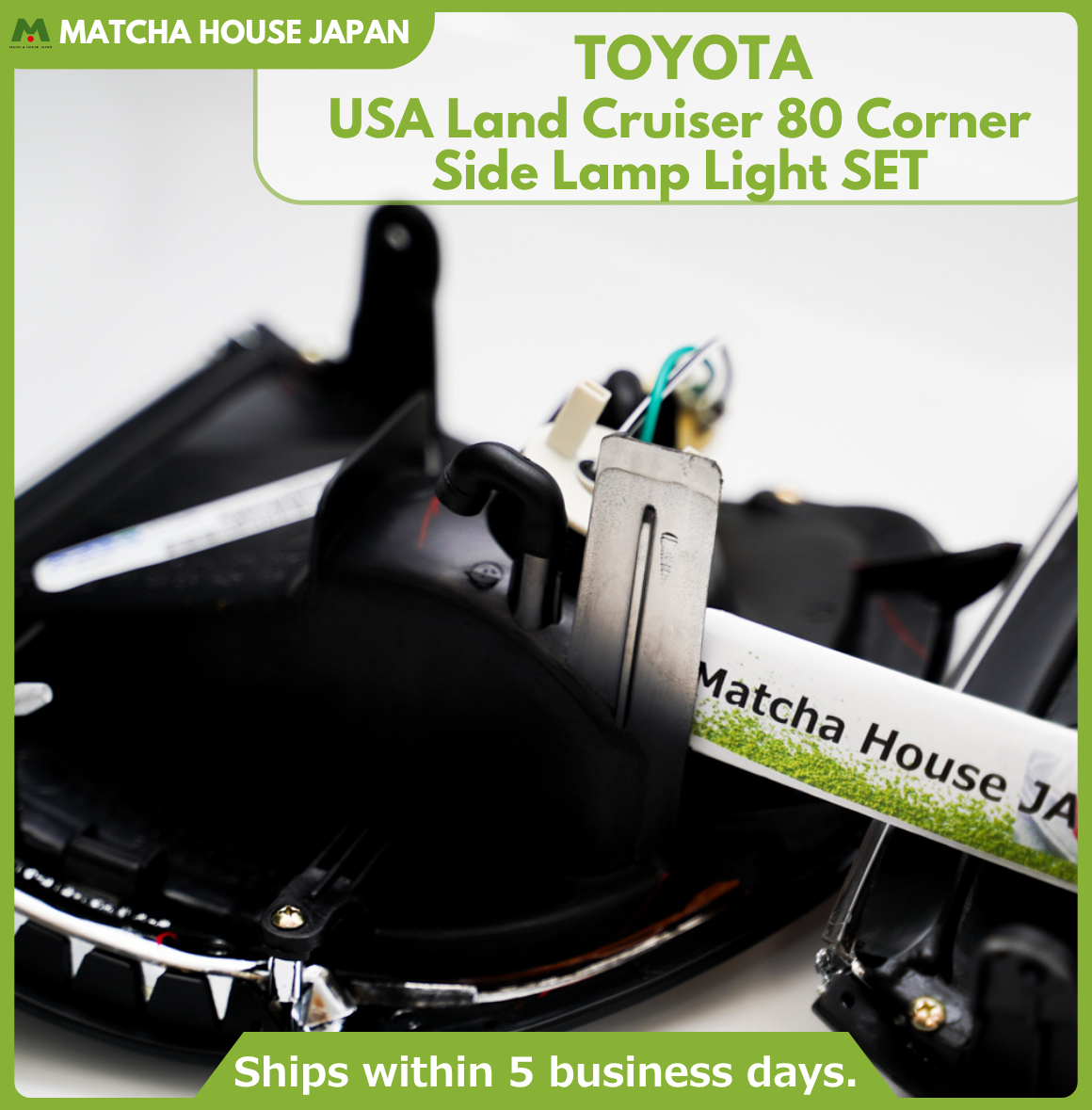 USA Land Cruiser 80 Corner Side Lamp Light SET FJ80G FZJ80G HZJ81V HDJ81V LX450 - Image 7