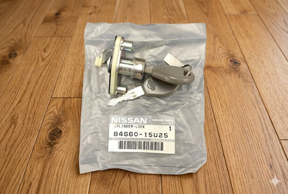Nissan Genuine Skyline GT-R R33 Cylinder set trunk lid lock JDM OEM 84660-15U25 - Image 2