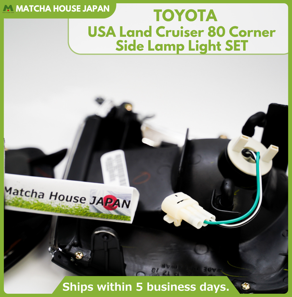 USA Land Cruiser 80 Corner Side Lamp Light SET FJ80G FZJ80G HZJ81V HDJ81V LX450 - Image 6