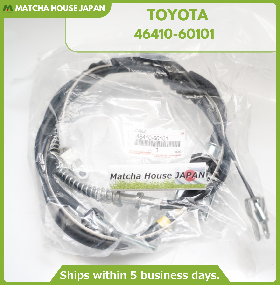 Toyota Land Cruiser 60 Series Parking Brake Cable OEM 46410-60101 - Image 3
