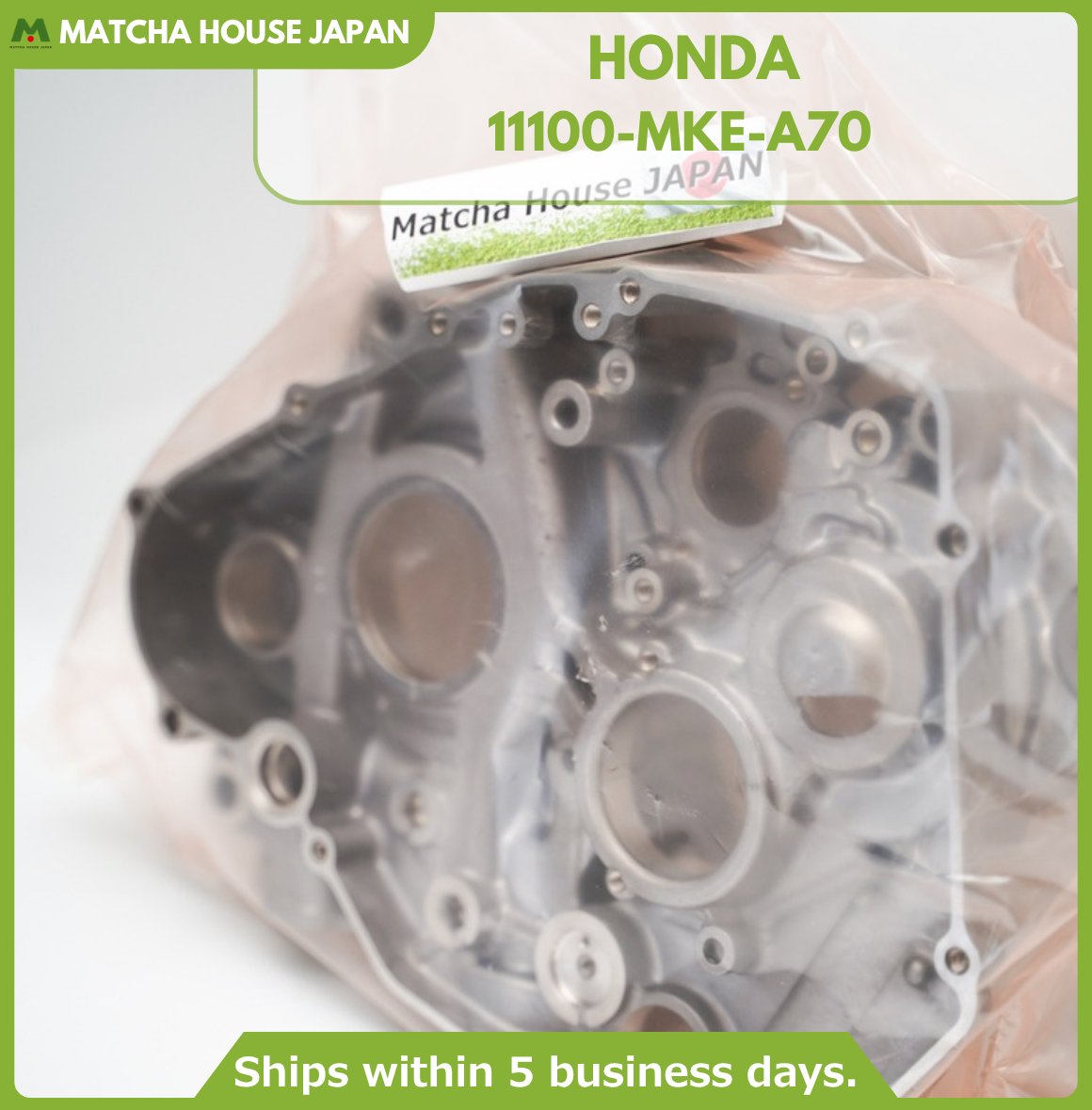 Honda Genuine OEM 2019-2024 CRF450R CRF450RX R. CRANKCASE 11100-MKE-A70 NEW - Image 10