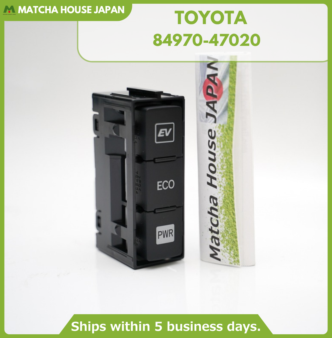 TOYOTA Genuine OEM Prius V Combination Switch EV / ECO / PWR 12-2017 84970-47020