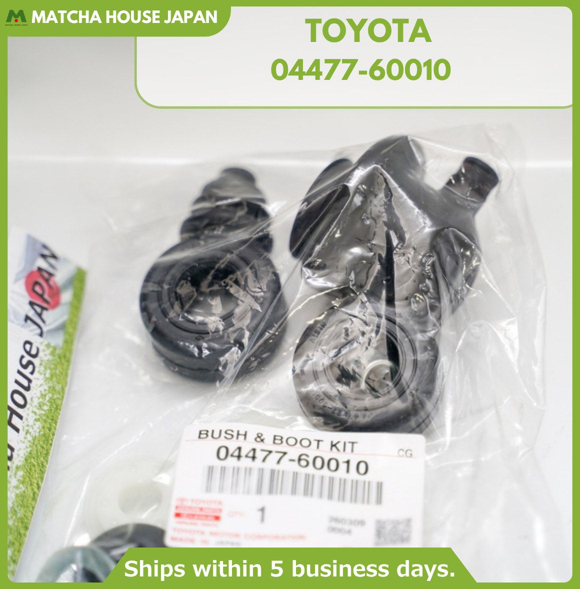 TOYOTA Genuine HILUX 2WD Load Sensing Spring Bush & Boot Kit 04477-60010 NEW - Image 4