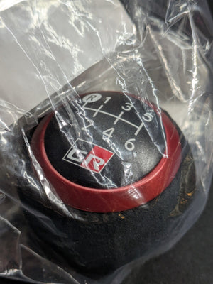 TOYOTA Genuine 33504-12830-C0 GRMN Yaris Shift Knob Ultra Suede Sub-Assy JDM
