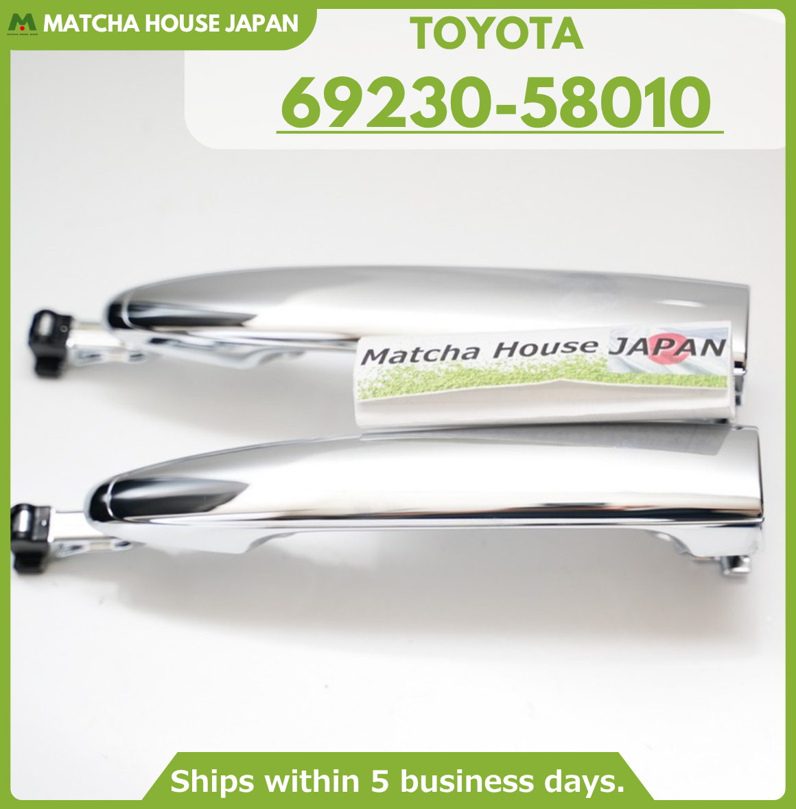 TOYOTA Alphard Noah Chrome Outer Door Handle Set of 2 69230-58010 - Image 2