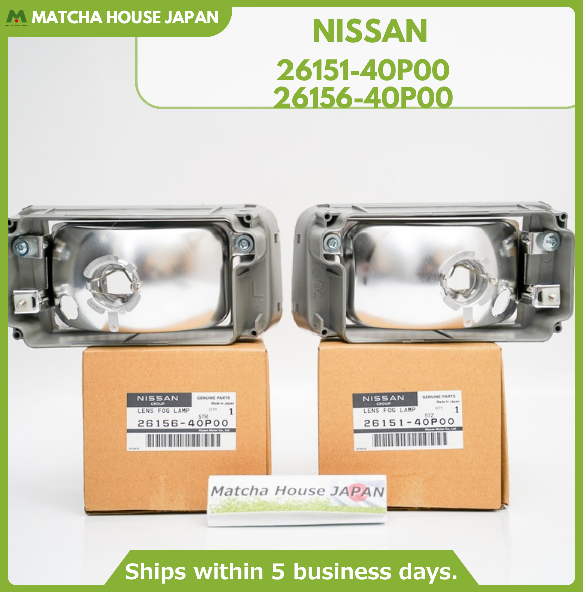 NISSAN FAIRLADY Z32 300ZX Fog Light Lamp ASSY Set 26151-40P00 26156-40P00 OEM - Image 7