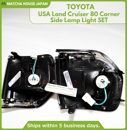 USA Land Cruiser 80 Corner Side Lamp Light SET FJ80G FZJ80G HZJ81V HDJ81V LX450 - Image 5