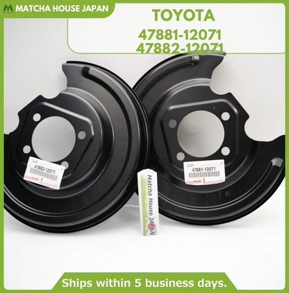 Toyota OEM Cover Sub₋Assy, Disc Brake Dust, Rear RH LH 47881-12071 47882-12071 - Image 2