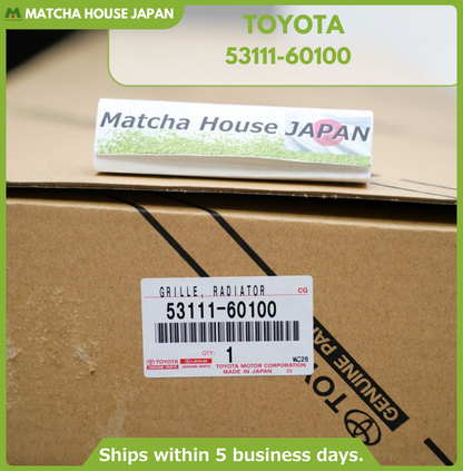Toyota Genuine Land Cruiser 91-94 FZJ80 FJ80 Front Radiator Grille 53111-60100 - Image 2