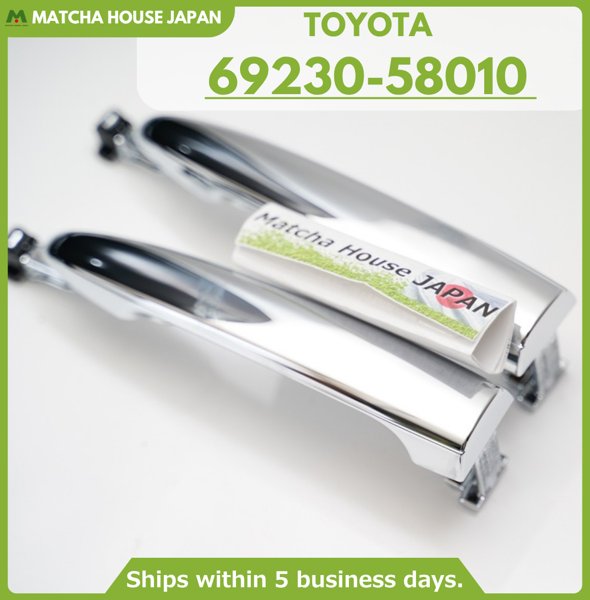 TOYOTA Alphard Noah Chrome Outer Door Handle Set of 2 69230-58010 - Image 3