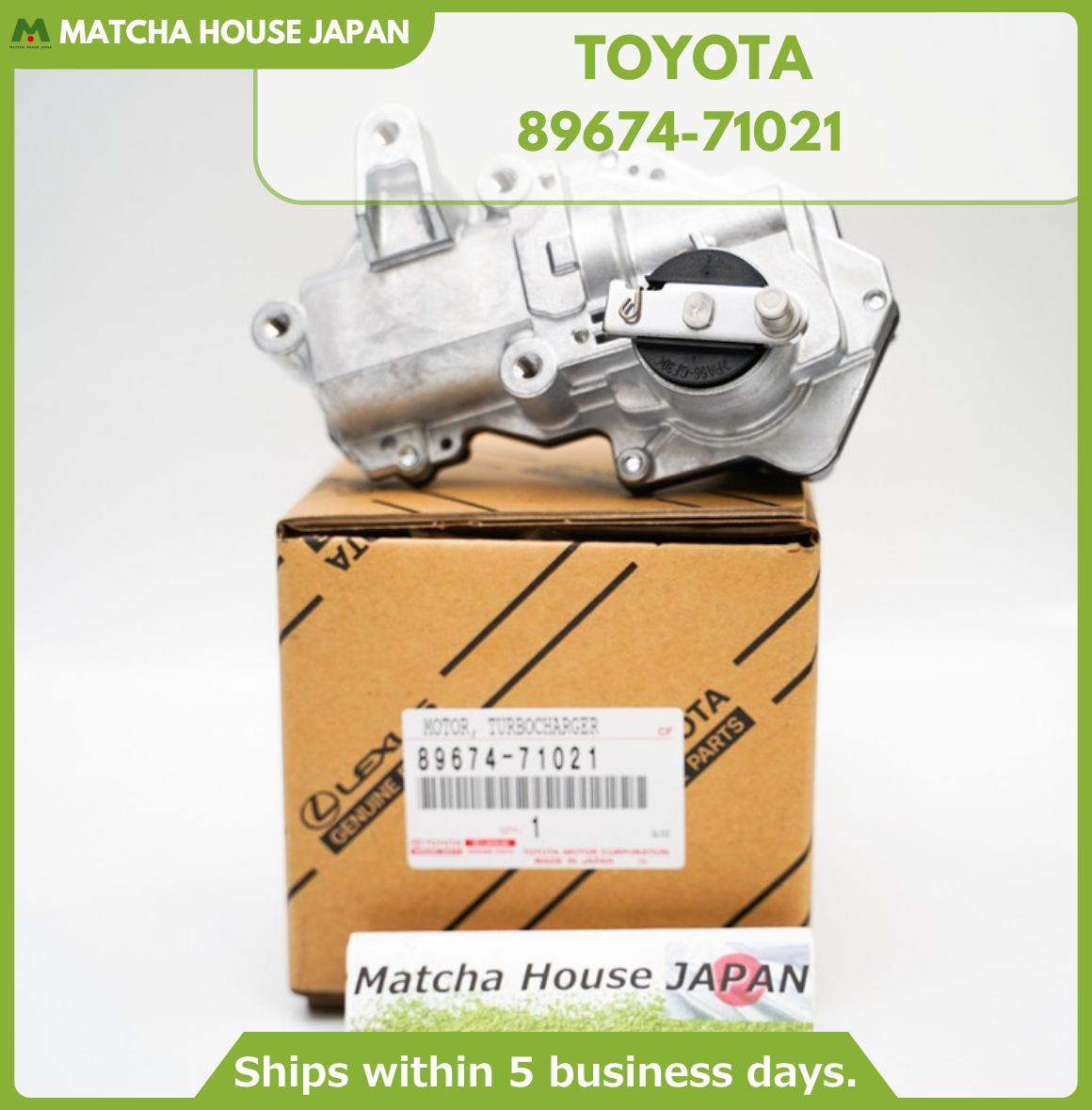 Toyota 89674-71021 Turbocharger Actuator Motor Genuine OEM - Image 2