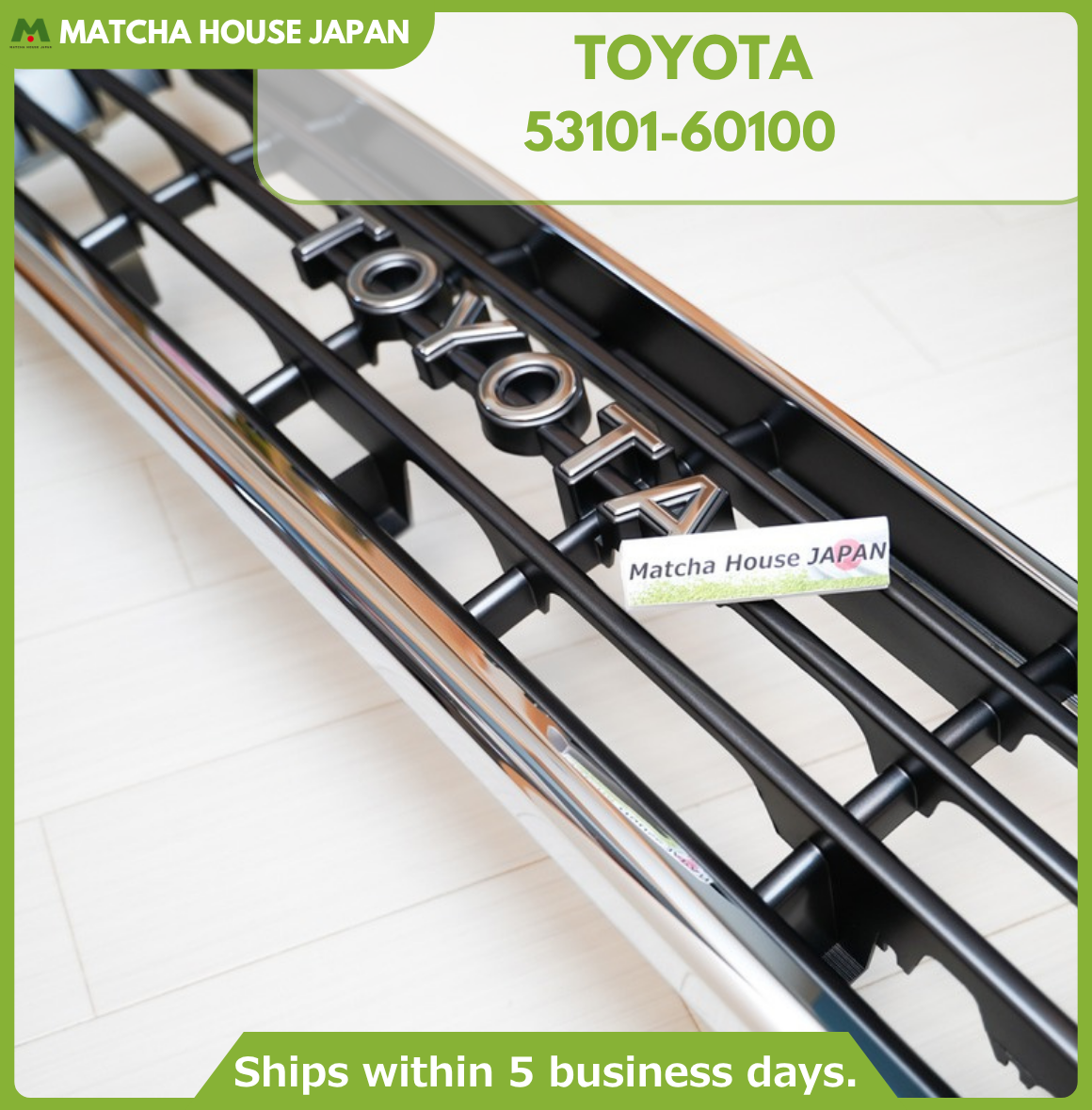 TOYOTA Genuine Land Cruiser 70 KZJ7# LJ7# RJ7# Front Radiator Grille 53101-60100 - Image 5