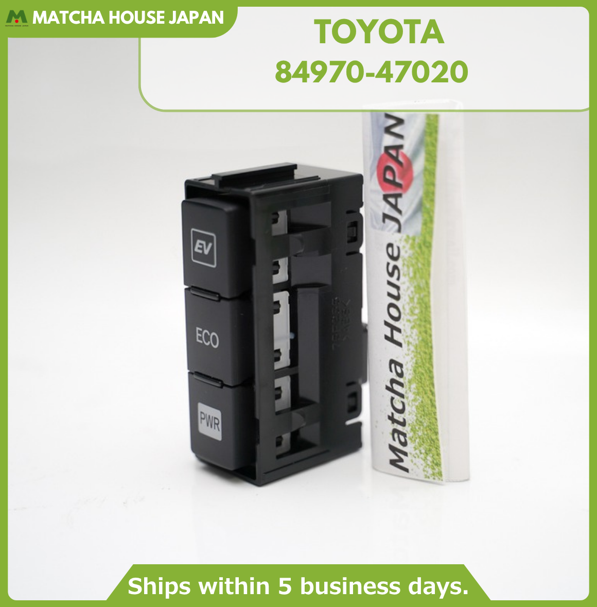 TOYOTA Genuine OEM Prius V Combination Switch EV / ECO / PWR 12-2017 84970-47020 - Image 4