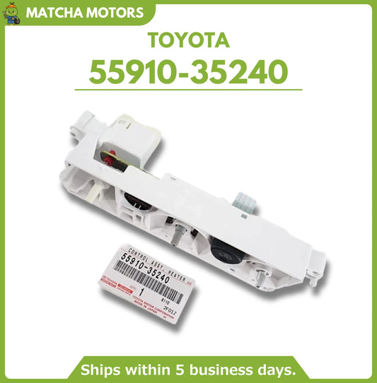 TOYOTA Genuine 55910-35240 A/C Heater HVAC Temperature Control Panel