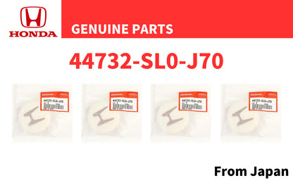 HONDA Genuine CIVIC EK9 INTEGRA DC2 TYPE-R Wheel Center Cap Set OEM