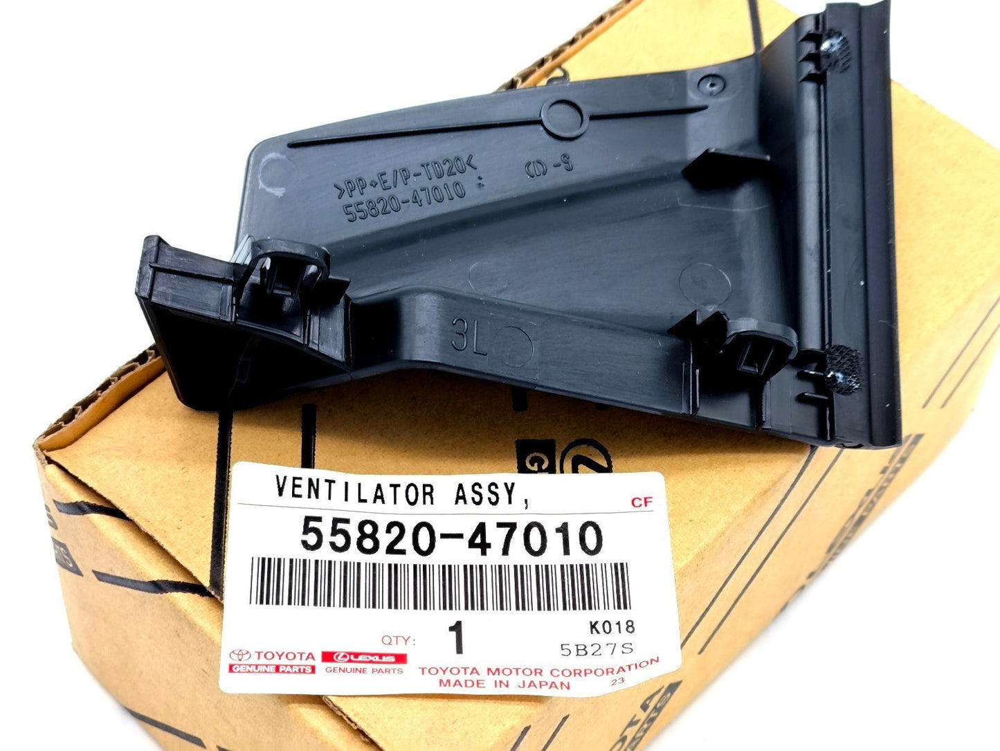 New Genuine OEM Toyota 12-17 Prius V Driver Side Cowl Cover Seal 55820-47010 - Image 2
