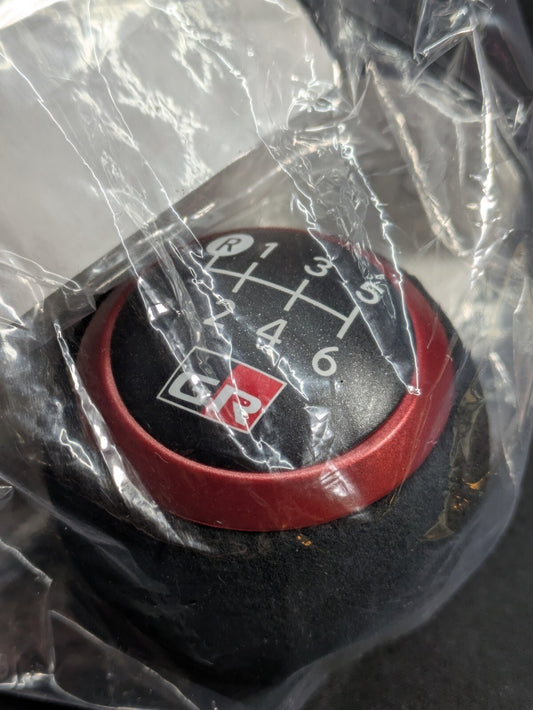 TOYOTA Genuine 33504-12830-C0 GRMN Yaris Shift Knob Ultra Suede Sub-Assy JDM