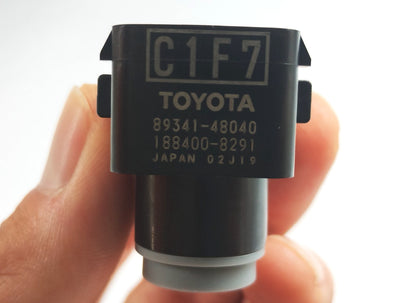 89341-48040-B6 Toyota Genuine Parking Sensor Ultrasonic Silver Metallic OEM - Image 4