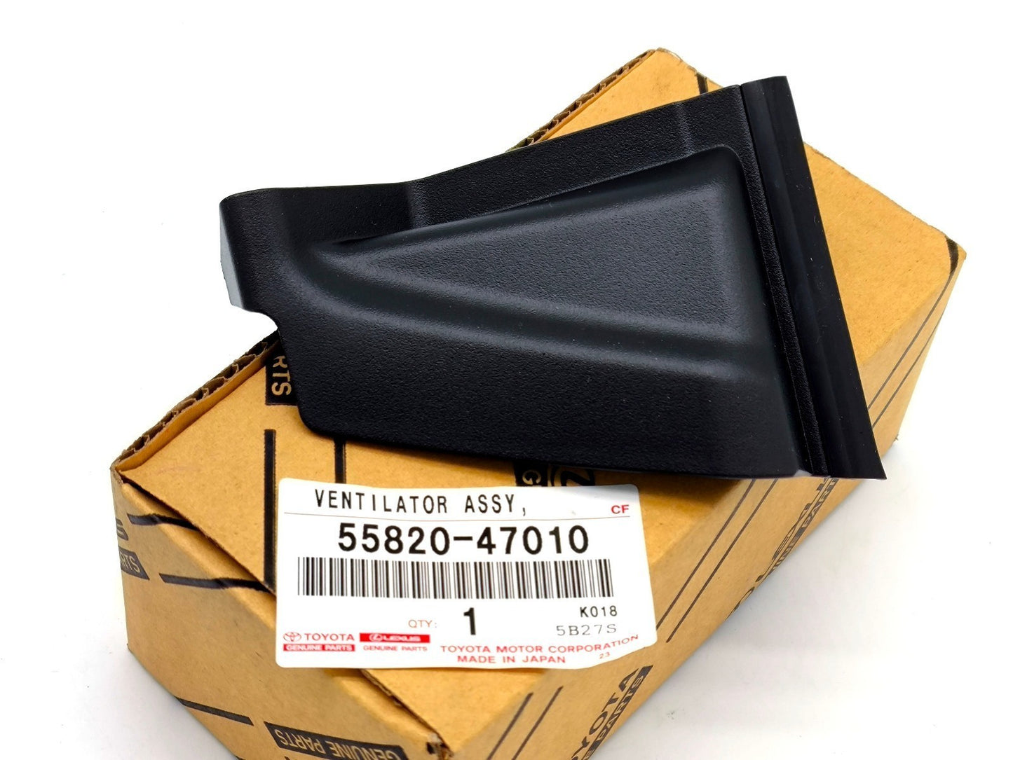 New Genuine OEM Toyota 12-17 Prius V Driver Side Cowl Cover Seal 55820-47010