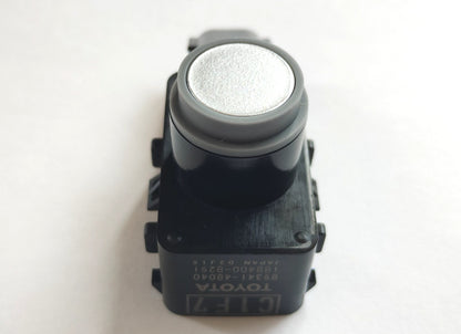 89341-48040-B6 Toyota Genuine Parking Sensor Ultrasonic Silver Metallic OEM - Image 5